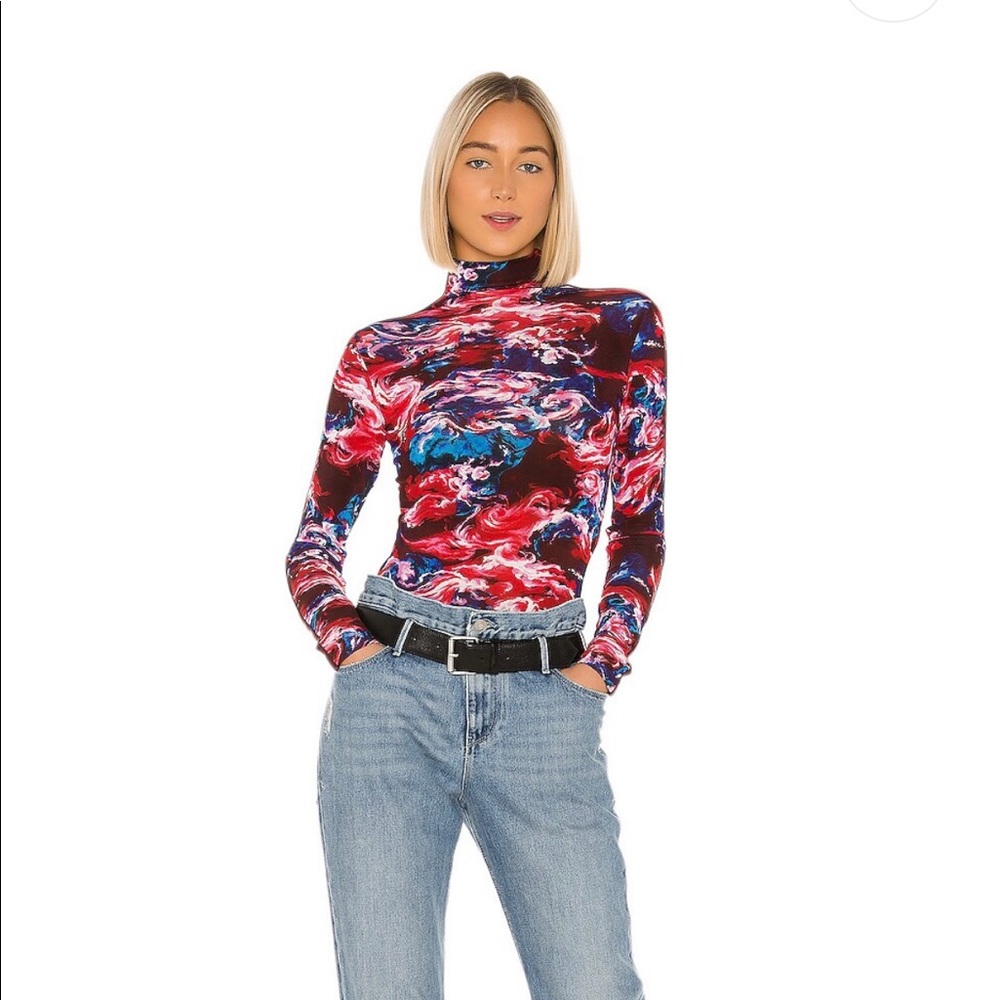 ***Revolve**** Kenzo World Jersey Top Size Small!